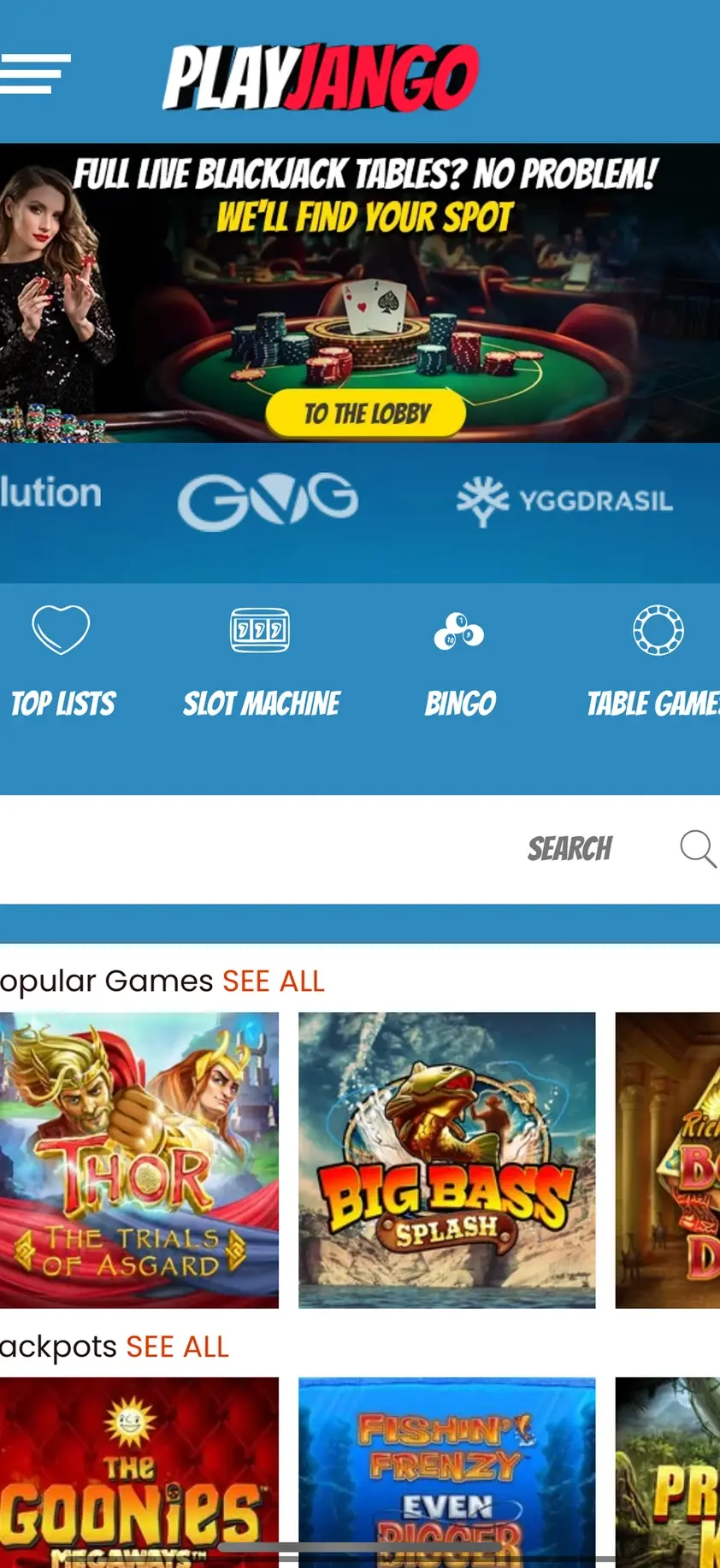 PlayJango Captura de pantalla 3